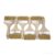 Dyquxz Paint Brush,All-Purpose Brush&DIY，6-Pack 4 Inch