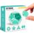 DYRDM Magnetic Fidget Sphere, Premium Magnetic Fidget Toy and Desk Toy for Stress Relief and Focus, Creative Geometric Desk Accessory for Adults and Office Relaxation Green