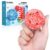 DYRDM Magnetic Fidget Sphere, Premium Magnetic Fidget Toy and Desk Toy for Stress Relief and Focus, Creative Geometric Desk Accessory for Adults and Office Relaxation Red
