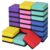 Dyshri Dry Erase Erasers, 24-Pack Magnetic Mini Whiteboard Erasers for Kids & Students – Square, 6 Colors