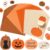 Eaasty 108 Pcs Pumpkin Cutouts for Fall Crafts and Classroom Decor, 4 Color Precut Fall Cardstock Paper Shapes in 3 Designs, Pumpkin Die Cut for Halloween Thanksgiving Bulletin Boards
