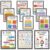 Eaasty 12 Pcs Composition Classroom Decor Back to School Writing Strategies Posters 16”x11” Parts of Speech Poster for Elementary ELA Must Haves for Library Bulletin Board Wall Classroom Office