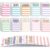 Eaasty 20 Pcs 6 x 4 Inch Surgical Tech Week Gifts Sticky Note Accessories Technologist Technicians Gift to Do List Sticky Notes Tech Week Notepads Bulk for Surgical Party Favor