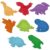 Eaasty 24 Pcs 720 Sheets Dinosaurs Sticky Notes 8 Prehistoric Dinosaurs Shaped Memo Pads for Teacher Student Supplies Cute Office Supplies Desk Dino Party Favors Accessories Refrigerator Decor