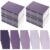 Eaasty 50 Pcs Mini Notebooks Bulk Small Pocket Notepads 3.35″ x 5″ Journals Lined Paper Gradual Cover Blank Paper for Student Teacher Coworker Nurse Employee School Office Back to School (Purple)
