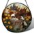 Eagle & Chicks Landscape Stained Glass Style Suncatcher,Window Hanging Decor,DIY Puzzle,Kids Holiday Gift,7.4 in,83 Pieces Irregular Pieces
