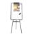 eaizybuk Portable Easel Whiteboard,24x36in Magnetic White Dry Erase Bulletin Board Mobile Whiteboard with Height Adjustable Tripod Stand,Removable Pen Rest for Office, Classroom,6 Magnets, 1 Eraser