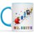 Eali88fa Personalized Teacher Accent Coffee Mug with Name, 3D Printed Effect Running School Supplies Design, Back to School Teacher Gift, 11oz 15oz