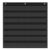 EAMAY Classroom Monthly Calendar Pocket Chart for 2.75 * 2.75 Cards,Homeschool Supplies and Classroom Must Haves! Only Chart(Black)
