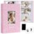 EARLY MINDS Baby Photo Album 4×6 300 Pockets Linen Slip-in Memory Book