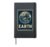 EARTH Celestial Globe RA DEC Star Chart Map Hardcover Journal, Black
