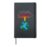 Earth Day Green Tree Life Rainbow Teachers Planet Earth Kids Hardcover Journal, Black
