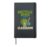 Earth Day Reduce Reuse Recycle Teacher Gift Hardcover Journal, Black