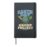 Earth Day Reduce Reuse Recycle Teacher Gift Hardcover Journal, Black
