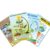 Earth Science – Weathering, Erosion, Deposition, Water Cycle, Life Cycles, Ecosystems Food Webs 4 Poster Set — 12×18 Inch US Made