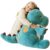 EARTHSOUND 23″ Giant Dinosaur Stuffed Animal,Zipper-Free,Full Stuffing Toy