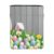 Easter Bunny Ears Flowers Book Sleeve with Zipper Front Pocket for Hardcover
