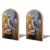 Eastern Bluebird Wooden Bookends for Shelves 1 Pair