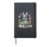 Easter Pixel Bunny Gamer BRUH Funny Meme Hardcover Journal, Black