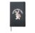 Easter Vibes Only Cute Bunny Spring Design for Women Girls Hardcover Journal, Black