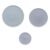 East Table SET-594-03 Mino_Works Series 3-Piece Dinnerware Set, Saxophone Gray, Made in Japan, Microwave Safe, Dishwasher Safe