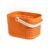 Easy-Carry Portable Shower Caddy with Ventilated Design, PP Plastic Bathroom Storage Basket for Toiletries and Sponges, 11.1 x 8.1 x 7.1 Inches
