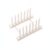 Easy-Store Vertical Dish Rack, Compact PP Plastic Drainer with Drain Slots for Tight Countertops and Cabinets, 9.1 x 4.7 x 3.9 Inches