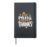 Eat Pray and give Thanks USA America Holiday Hardcover Journal, Black