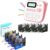 EazeID Label Maker with 8PK Tapes Laminated Color, Pink Label Maker Waterproof-Labels, Desktop Labeler Machine for Home Kids School Items, Keyboard Labeler