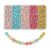 Echoed Elegance 900 Pcs 5-Color Electroplated Acrylic Letter Beads in Box