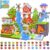 EchoPlan 200PCS Magnetic Blocks, Magnetic Building Blocks, Magnet Blocks Cubes, STEM Educational Stacking Magnet Toy for Kids Ages 3 4 5 6 7 8 9 10 11, Birthday Gifts for Boys and Girls, 1″ Large Size