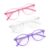 ECO-TH Blue Light Glasses for Kids, 3 Pack Kids Clear Eye Glasses with UV400 Round Frame, Chic Lightweight Boys Girls Age 6-15