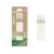 Econovo Fineliner Pens/Fine Point Pen 1 mm/Pack of 4/ With Water-Based Ink/for Adults and Children School Office Home Office/Made of 80% Recycled Plastic/White-Green