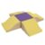 ECR4Kids SoftZone Junior Glide n’ Coast, Beginner Playset, Yellow/Purple, 5-Piece