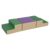 ECR4Kids SoftZone Junior Step n’ Coast, Beginner Playset, Green/Purple, 3-Piece