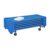 ECR4Kids Stackable Kiddie Cots and Sheets with Universal Cot Trolley, Standard Size, Ready-to-Assemble, Daycare Essentials, Blue, 6-Pack