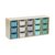 ECR4Kids Streamline 15 Cubby Tray Cabinet and 15 Scoop Front Bins, 3×5, Kids Furniture, Contemporary