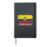 Ecuadorian AF Flag Funny Ecuadorian American Family Heritage Hardcover Journal, Black