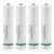 ECVGHD Rechargeable 3A Batteries 1.2V 800mAh with Storage, Four Quarters