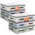 EdenDwell 6 Pack Under Bed Storage Bags, 60L Foldable Clear Storage Containers with Handles, Dual Zippers for Comforter, Clothes, Bedding, Linen Sheets, Sweaters, Blanket Storage