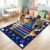 EDGZKO Abacus Kids Educational Rug, 5×7 Counting Math Learning Area Rug