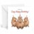 Edition Seidel Premium Square Birthday Card with Envelope. Greeting Card 2026 Happy Birthday Funny Capybara for Him Her Friend (GQ1139 SW026)