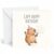 Edition Seidel Premium Square Birthday Card with Envelope. Greeting Card 2026 Happy Birthday Capybara Party Funny for Him Her Friend (GQ1105 SW026)
