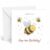 Edition Seidel Premium Square Birthday Card with Envelope. Greeting Card 2026 Happy Birthday Funny Bees for Him Her Friend (GQ1128 SW026)
