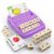 Educational Games for Kids Ages 3-8, Matching Letter Game for Kids Toys for 3-8 Year Olds Boys Girls Birthday Gifts for 3-8 Year Olds Girls Boys Preschool Kindergarten Educational Spelling Toys Purple