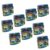 Educational Insights Kanoodle Gravity (Pack of 9) – 3D Brain Teaser Puzzles, Single Player Brain Game, Fun Travel Games for Kids, Logic Puzzle Games and Gifts for Kids, Teens & Adults Ages 7+