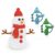 Educational Insights Playfoam Build A Snowman Kit: Set of 10 – Christmas Crafts for Kids, DIY Snowman Kit with Sensory Foam, Holiday Crafts and Creative Winter Activities, Kids Stocking Stuffers