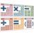 Educational Math Posters for Classroom, 2 Large Math Posters for Bulletin Boards, 13.8″x39″ Educational Banner Charts for Classroom Homeschool Helping Students Understand Core Mathematical Symbols Middle High School Teacher Must Haves