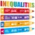 Educational Math Posters for Middle School Inequalities Posters Educational Math Bulletin Board Mathematics Classroom Banner Decorations for Elementary Teachers Students Back to School Wall Decor