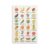 Educational Poster Featuring Fruits, Vegetables, And The Alphabet for Children; Suitable for Homeschooling, Preschools, Daycares, And Playroom Decor; A Learning Chart for Toddlers Canvas Poster Wall